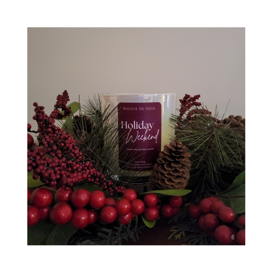 Holiday Weekend Candle