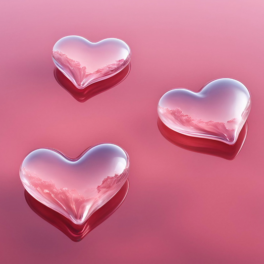 Pink Heart Wax Melt